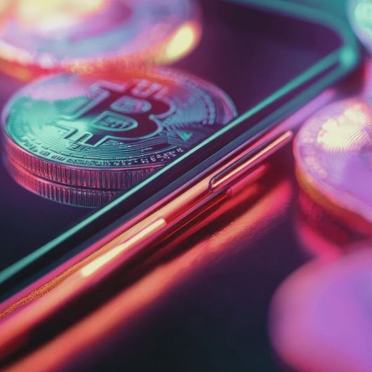 Crypto app concept