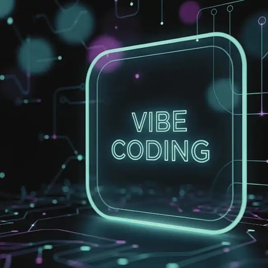 Vibe coding concept